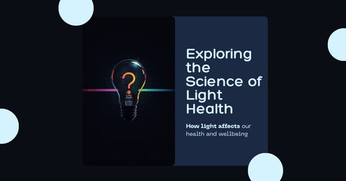 Person considering different light bulbs and fixtures, making informed healthy lighting choices at home