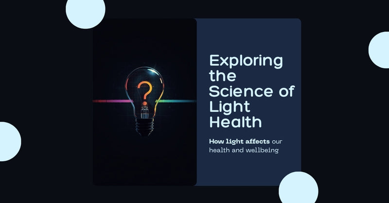 Person considering different light bulbs and fixtures, making informed healthy lighting choices at home