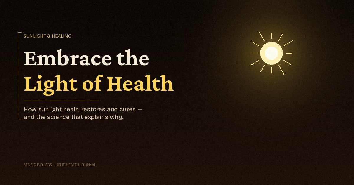 Sunlight Heals and Cures. But How?